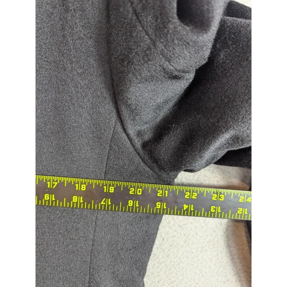 Brooks Brothers 346 Sport Jacket Mens 40S Black Cashmere? Coat Career Corpcore